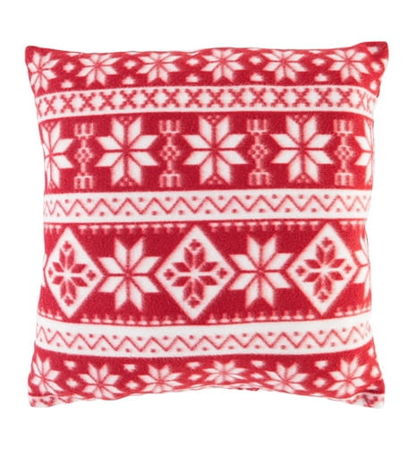 F&F Home: polarowa poduszka - 19,99 zł. F&F Home, zima, dodatki, akcesoria, skandynawski styl