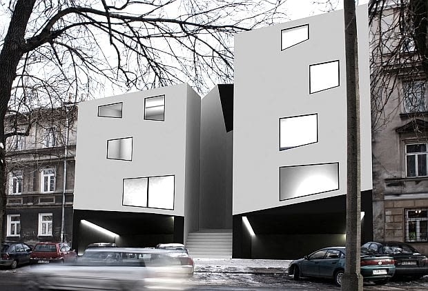 proj. inż. arch. Tomasz Klata - Projekt budynku wielorodzinnego w zabudowie plombowej w Lublinie; promotor : mgr inż. arch. Marlena Wolnik proj. inż. arch. Tomasz Klata - Projekt budynku wielorodzinnego w zabudowie plombowej w Lublinie; promotor : mgr inż. arch. Marlena Wolnik