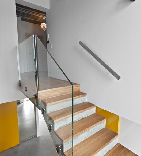 Beam&Block House w Poznaniu; proj. mode:lina nowoczesny dom, betonowy dom, stylowe wnętrza