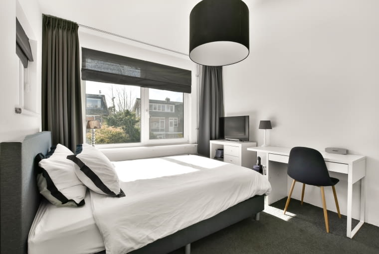 Mała sypialnia - pomysł na aranżację