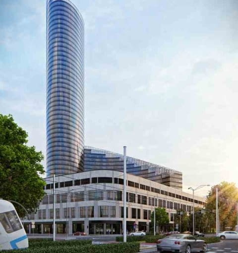 Nowy Sky Tower ma mieć 212 metrów wysokości sky tower, wroclaw, projekt, wiezowiec, wieża, polska architektura, inwestycja