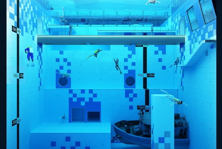 Deepspot - basen nurkowy w Mszczonowie. Deepspot - basen nurkowy w Mszczonowie.