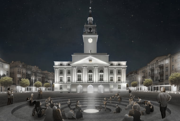 Rynek Główny w Kaliszu. Proj. pracownia Roman Rutkowski Architekci Rynek Główny w Kaliszu. Proj. pracownia Roman Rutkowski Architekci