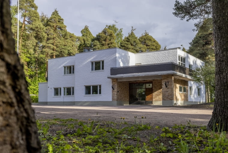 Sunila w Finlandii. Proj. Alvar Aalto Sunila w Finlandii. Proj. Alvar Aalto