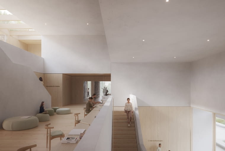 Zwycięski projekt nowej siedziby Teatru Lalek Banialuka w Bielsku-Białej, autorstwa pracowni P2PA