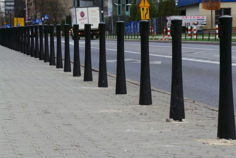 Slupki parkingowe Slupki parkingowe