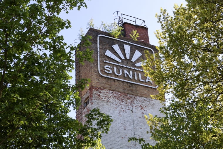 Sunila w Finlandii. Proj. Alvar Aalto Sunila w Finlandii. Proj. Alvar Aalto