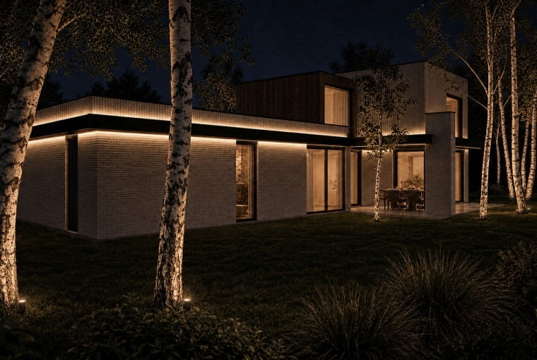 Dom w Lesznie. Proj. SAAN Architects Dom w Lesznie. Proj. SAAN Architects