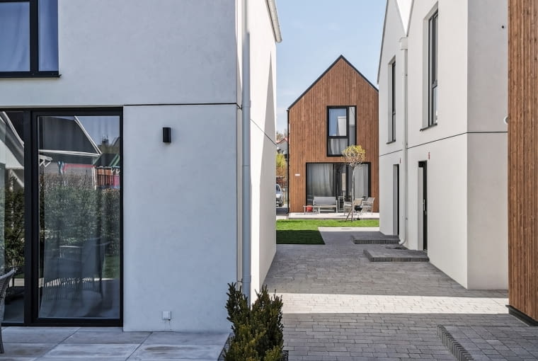 Domki letniskowe w Jastrzębiej Górze. Proj. Piotr Kowalczyk Domki letniskowe w Jastrzębiej Górze. Proj. Piotr Kowalczyk