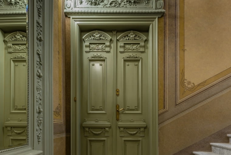 Klatka schodowa przy Foksal 15 Klatka schodowa przy Foksal 15