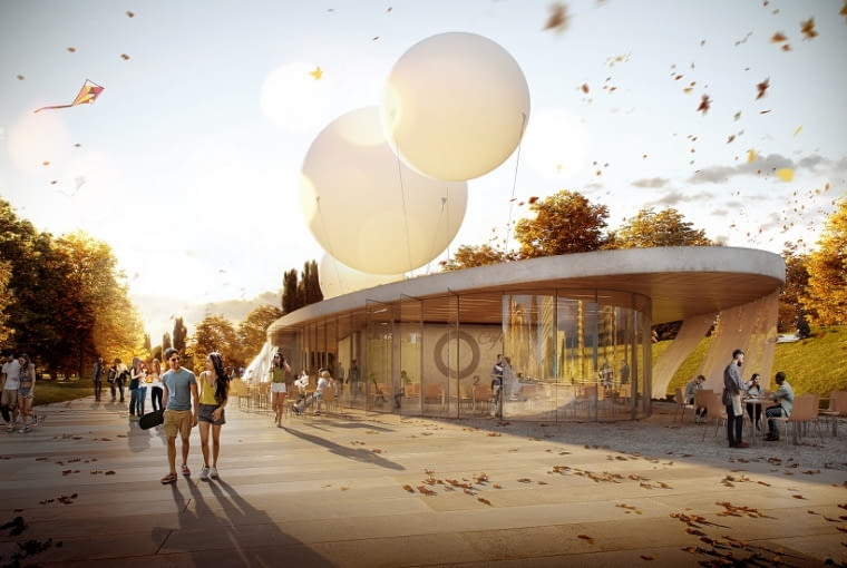 Projekt rewitalizacji Pola Mokotowskiego pracowni WXCA Projekt rewitalizacji Pola Mokotowskiego pracowni WXCA