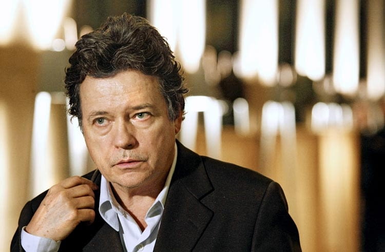 Pritzker Prize winner, and considered a leading light on urban re-think, French architect Christian de Portzamparc answers to journalists' questions on March 12, 2009 in Paris during a meeting at the French economic and social council. Europe's cutting-edge architects unveiled today their grand vision for a bigger and greener. French President Nicolas Sarkozy last June asked 10 teams of architects and urban planners to imagine a "Grand Paris" that would be among the world's most environmentally-friendly and boldly designed capitals. AFP PHOTO JOEL SAGET