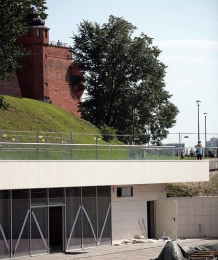 Centrum Obsługi Ruchu Turystycznego, proj. IMB Asymetria cort, krakow, imb asymetria, projekt