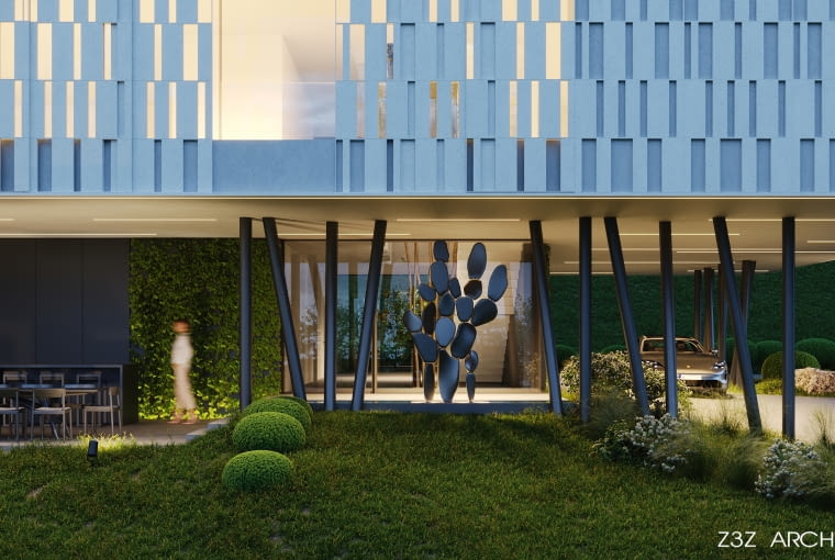 Dom w Chmurach. Proj. Z3Z ARCHITEKCI Dom w Chmurach. Proj. Z3Z ARCHITEKCI