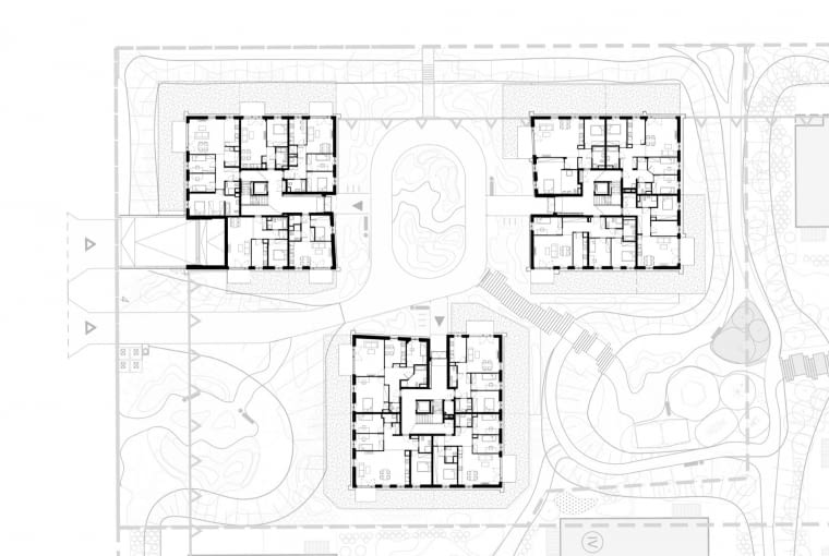 Naturia - plan sytuacyjny Naturia - plan sytuacyjny