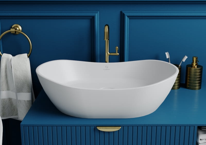 Oryginalne łazienki: wokół umywalki