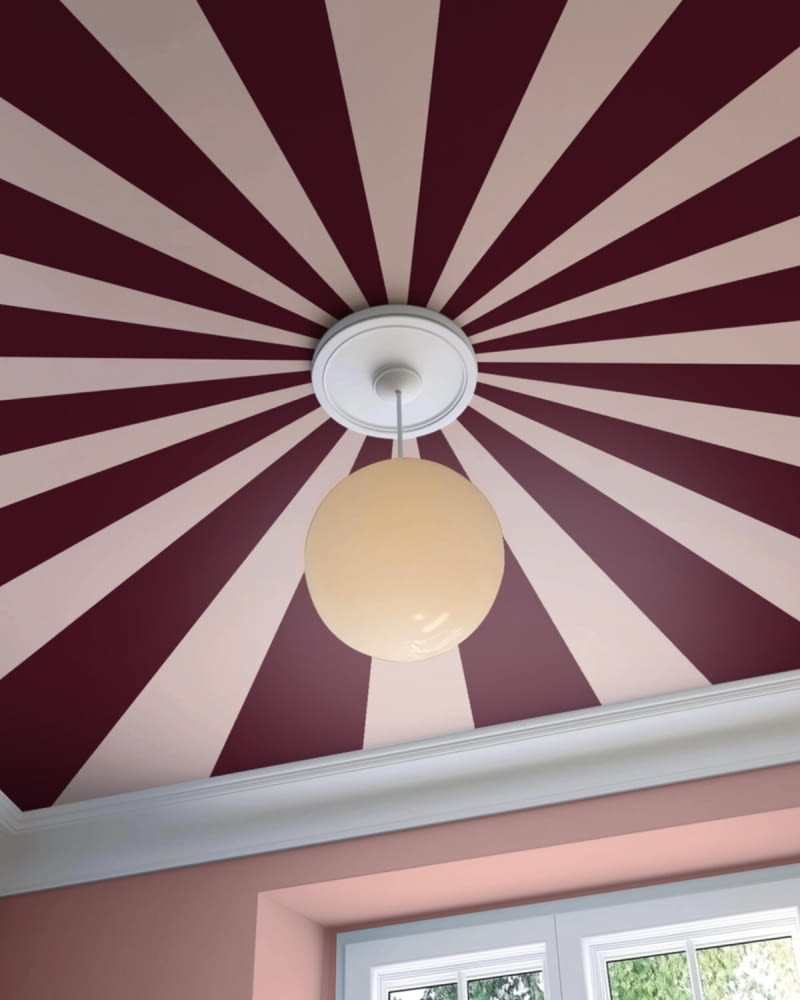 Circus - Square - Dark Red and Pink Circus - Square - Dark Red and Pink