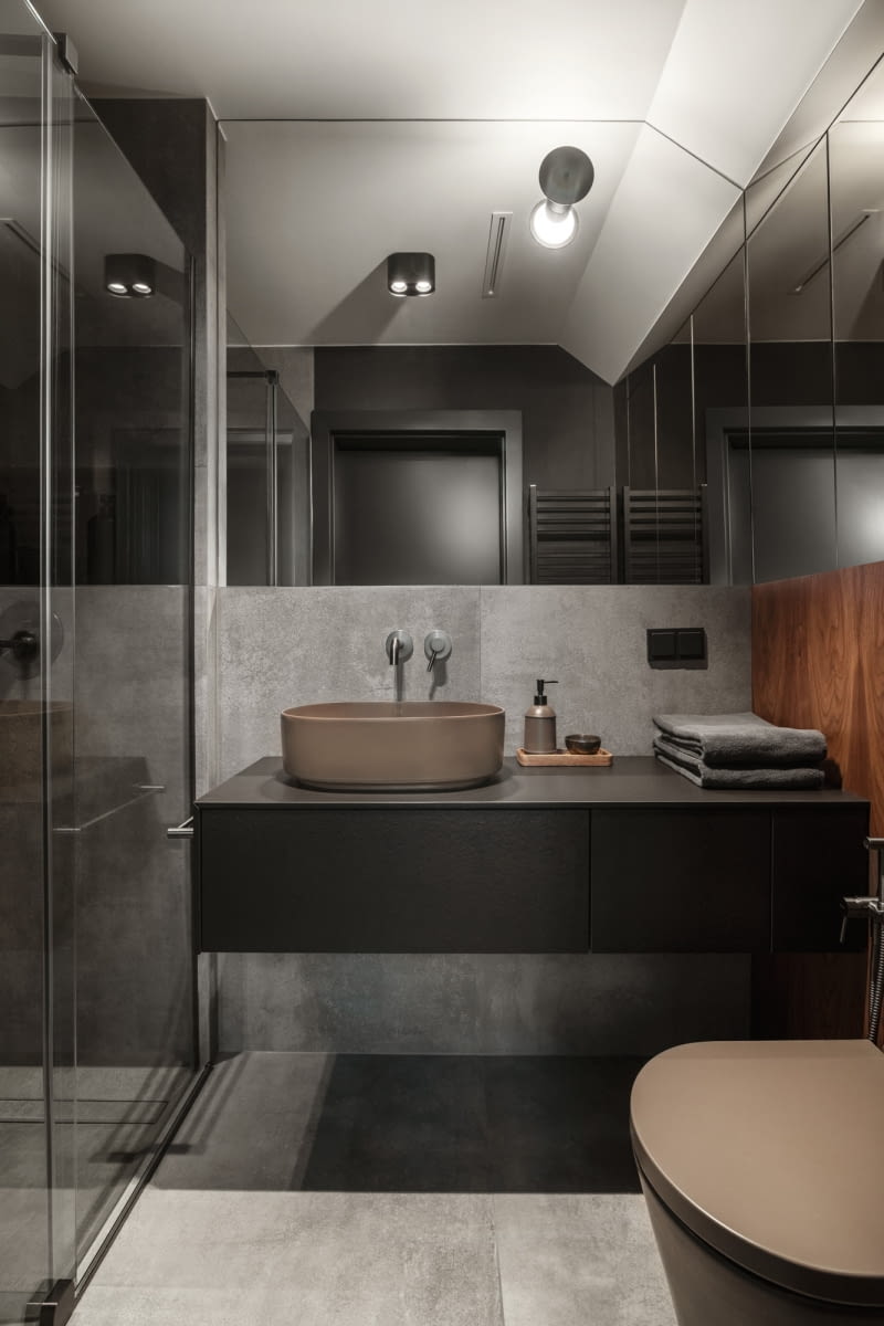 Dom na Mazurach - aranżacja wnętrz projektu Decoroom