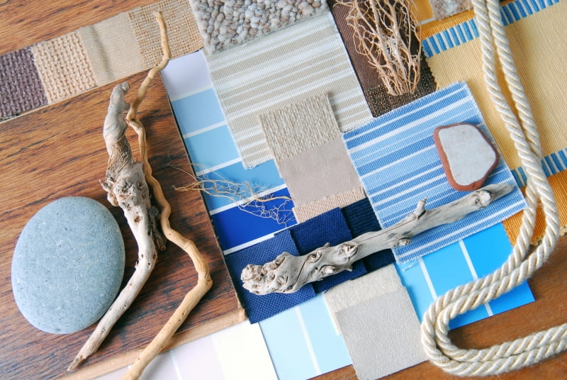 Styl marynistyczny: moodboard Styl marynistyczny: moodboard