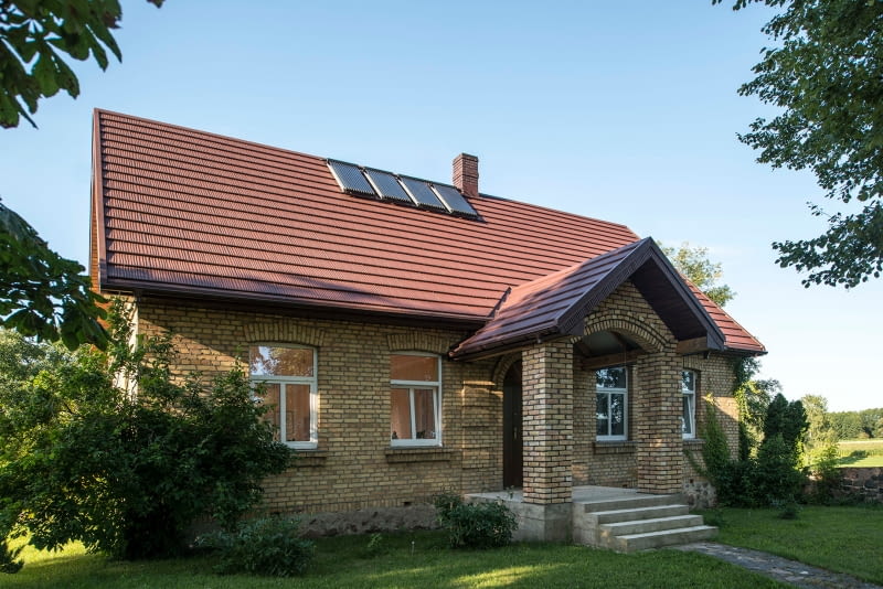 Blachodachówka REGLE na prawdziwym góralskim domu