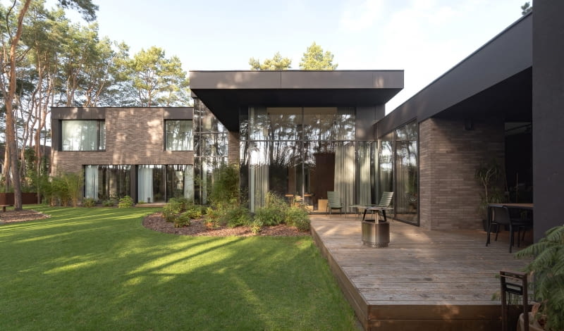 Dom Wśród Drzew - projekt Wrzeszcz Architekci i mode:lina™