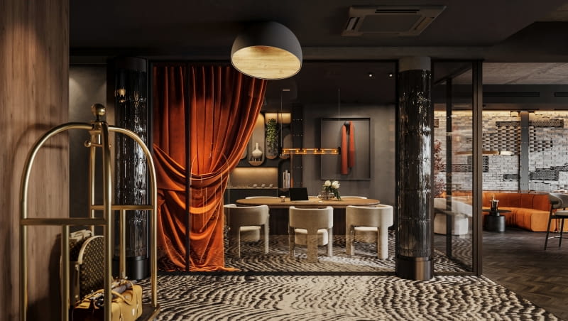 Hotel The Brick na Wyspie Spichrzów w Gdańsku