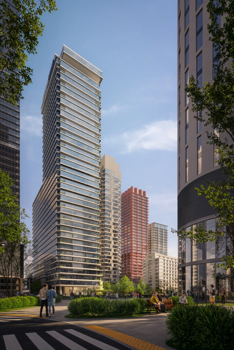 AFI Tower w kompleksie Towarowa22. Proj. JEMS Architekci AFI Tower w kompleksie Towarowa22. Proj. JEMS Architekci