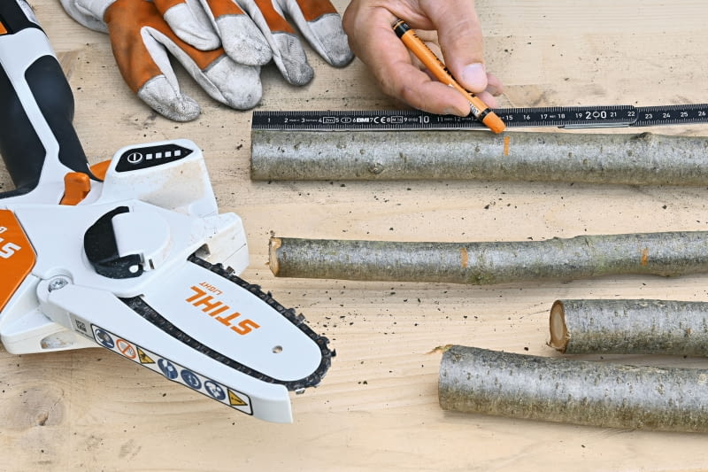 Krok 3: Przygotowanie gałęzi Krok 3: Przygotowanie gałęzi