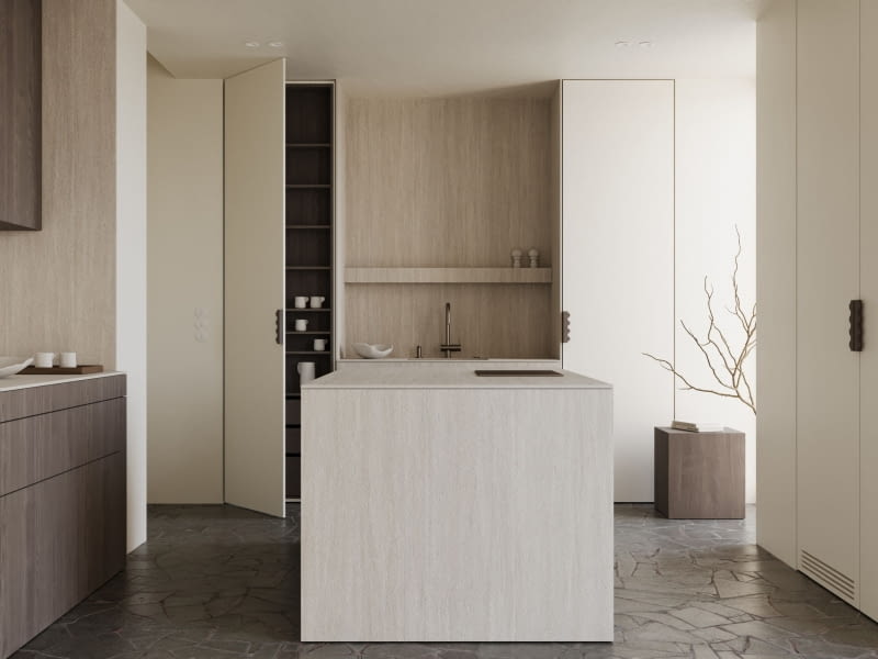 Cienki blat Compact Trawertyn Lino PK9064