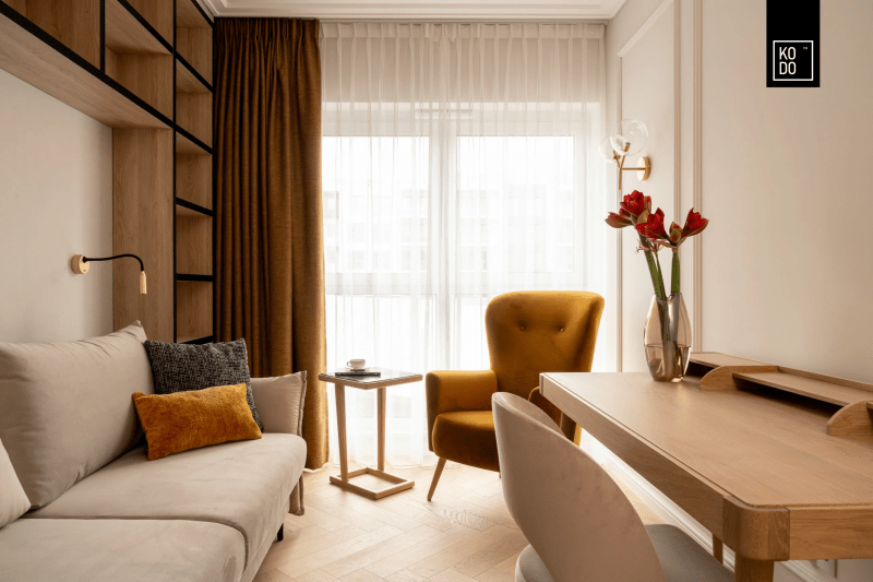 Aranżacja 60-metrowego mieszkania we Wrocławiu Aranżacja 60-metrowego mieszkania we Wrocławiu