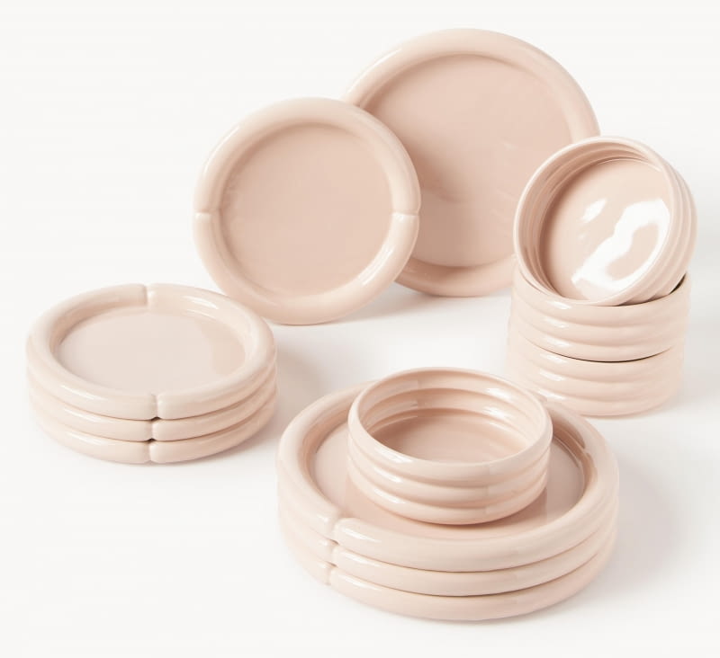 Komplet naczyń z porcelany Maira