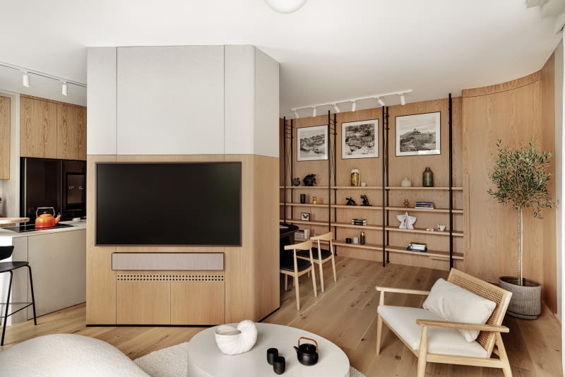 Przestrzeń, która koi zmysły - apartament w Sopocie projektu Jana Sikory Przestrzeń, która koi zmysły - apartament w Sopocie projektu Jana Sikory