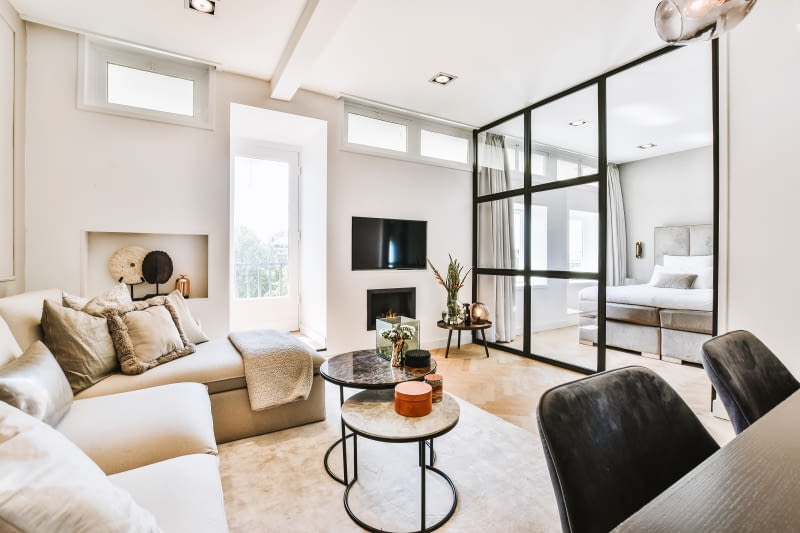 Łóżko na widoku Łóżko na widoku