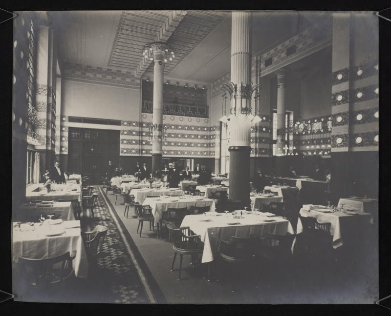 Bar Kolumnowy w 1925 roku Bar Kolumnowy w 1925 roku