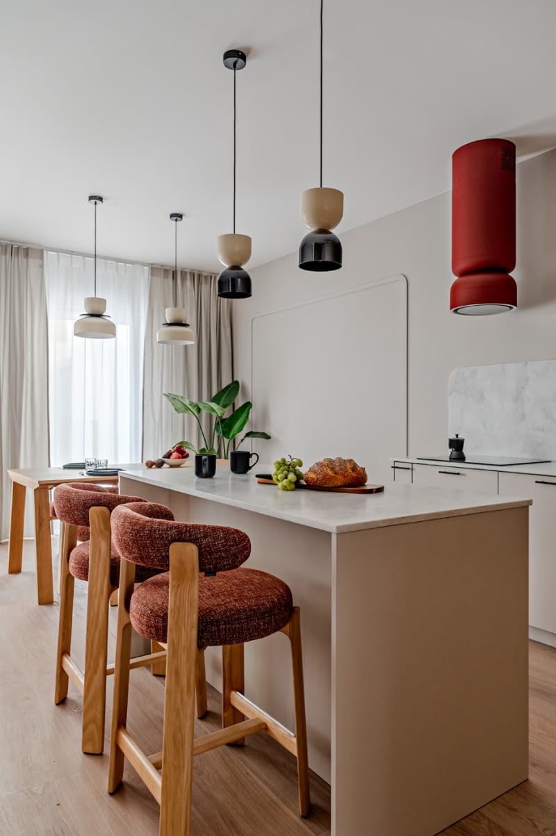 Nowoczesny minimalizm - mieszkanie na warszawskiej Woli