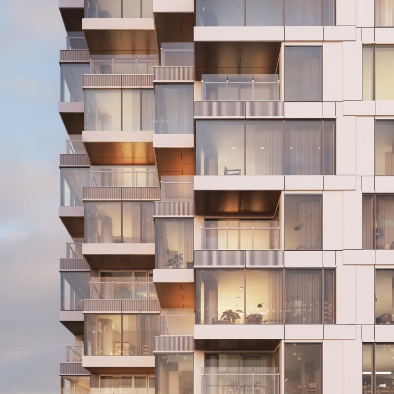 Towarowa 22 - Motion Tower. Proj. JEMS Architekci Towarowa 22 - Motion Tower. Proj. JEMS Architekci