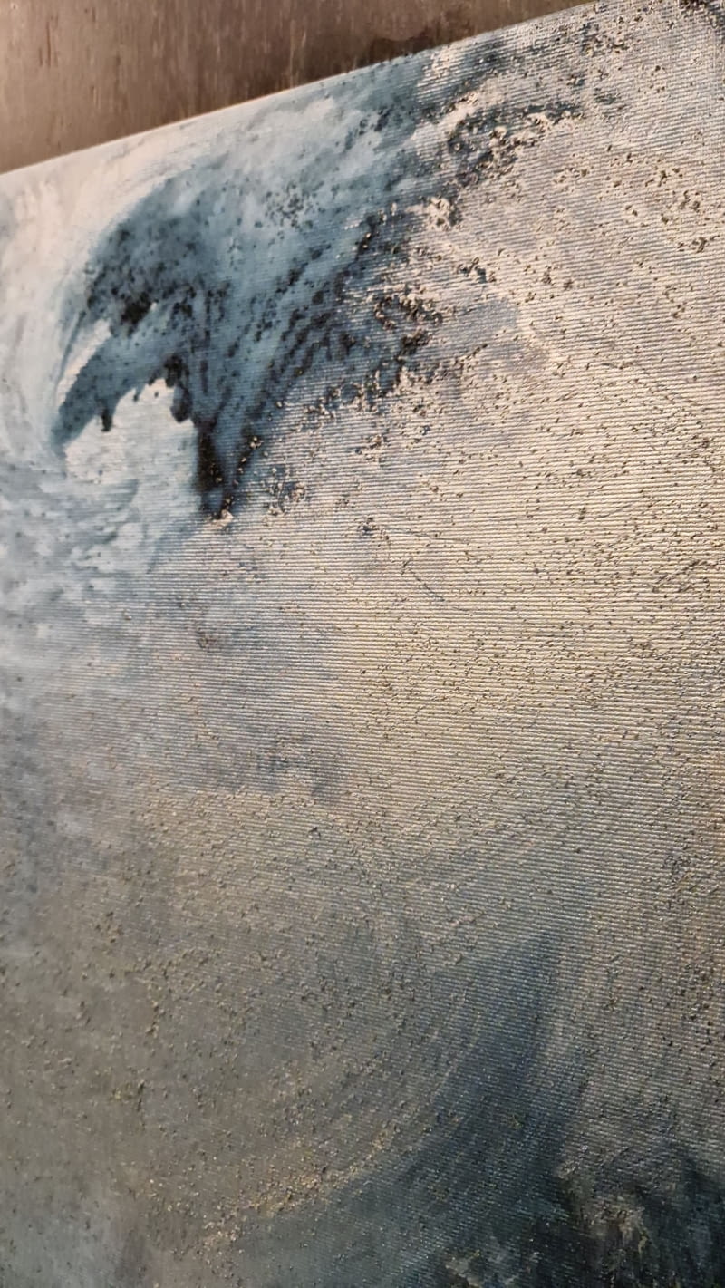 Czas zapisany w tkaninie: malarstwo Magdaleny Lenartowicz