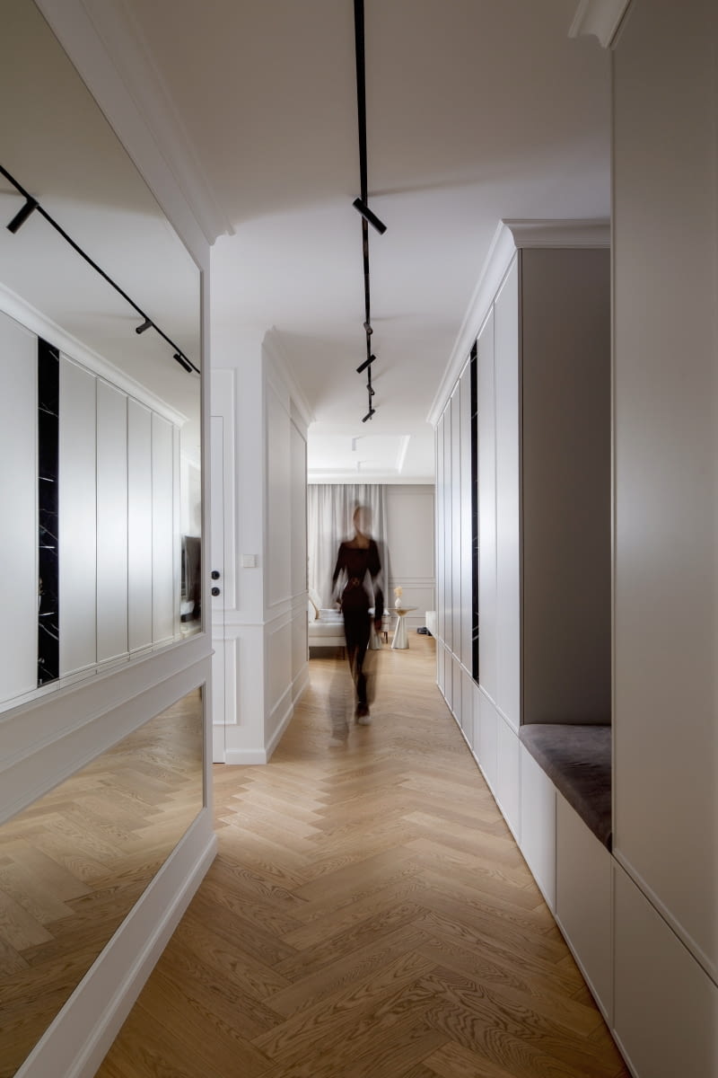 Krakowski apartament w stylu modern classic