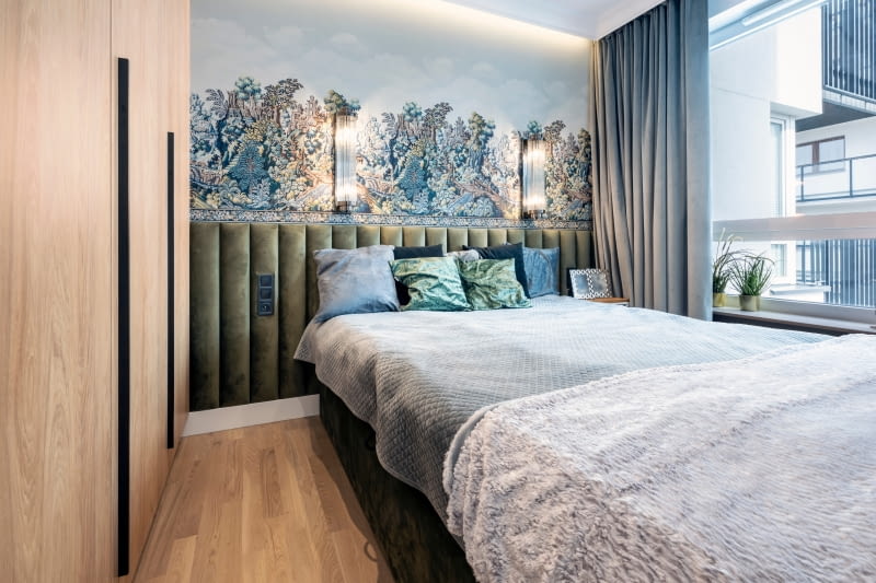 Małe mieszkanie w jasnych kolorach