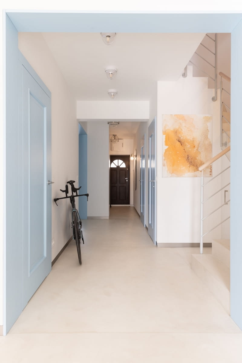 Klimat Hamptons na warszawskim Zaciszu - projekt JLW Studio Klimat Hamptons na warszawskim Zaciszu - projekt JLW Studio