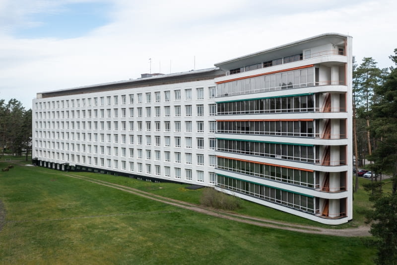 Sanatorium w Paimio. Proj. Alvar Aalto