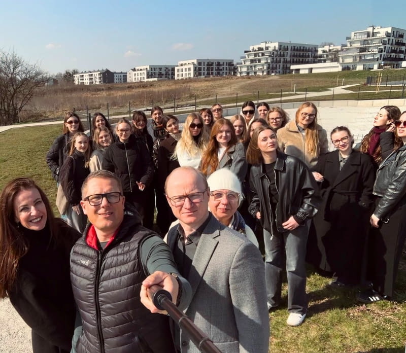 Studenci Politechniki Śląskiej projektują  miejsca integracji mieszkańców na osiedlu Zielona Dolina w Zabrzu