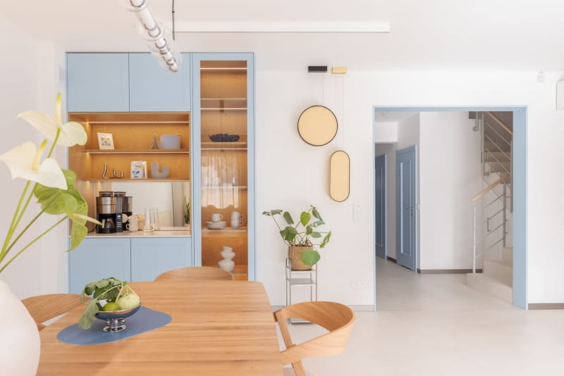 Klimat Hamptons na warszawskim Zaciszu - projekt JLW Studio Klimat Hamptons na warszawskim Zaciszu - projekt JLW Studio