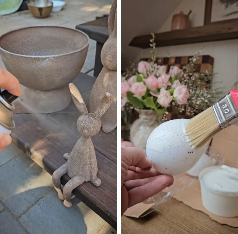 Malowanie elementów stroika