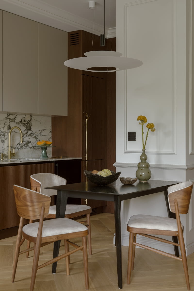 Eleganckie połączenie nowoczesności z naturą - aranżacja projektu Auroom Concept Eleganckie połączenie nowoczesności z naturą - aranżacja projektu Auroom Concept