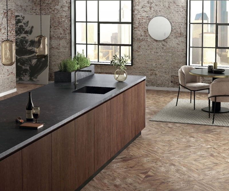 Konglomerat Silestone Corktown kolecja Loft Cosentino Konglomerat Silestone Corktown kolecja Loft Cosentino