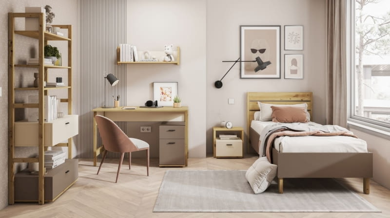 Biały pokój dla dziewczynki