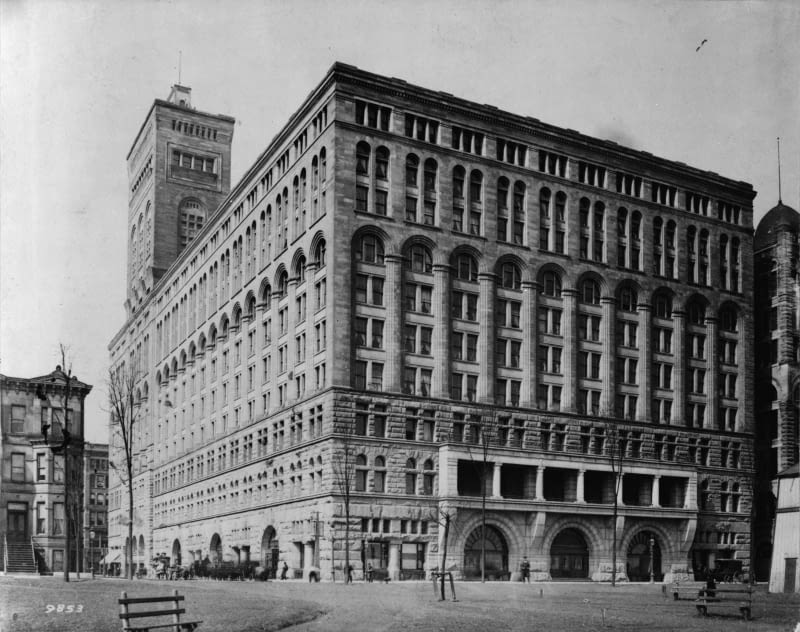 Auditorium Building w 1890 roku Auditorium Building w 1890 roku