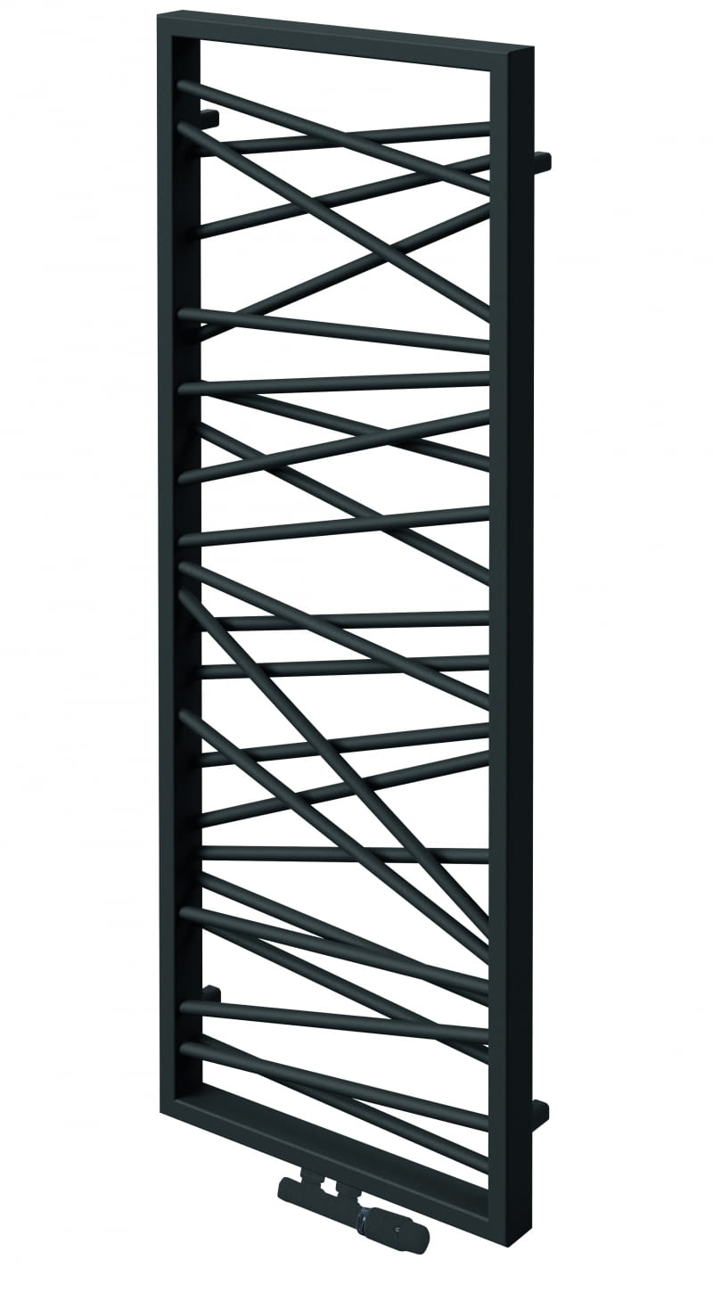 Ciekawym modelem jest grzejnik, którego wewnętrzne rurki grzewcze są ułożone w nieregularny wzór, przypominający pajęczą sieć