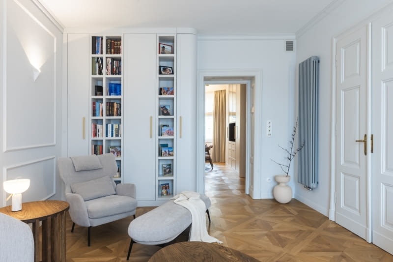 Między modernizmem a codziennością - rodzinne mieszkanie w sercu Gdyni